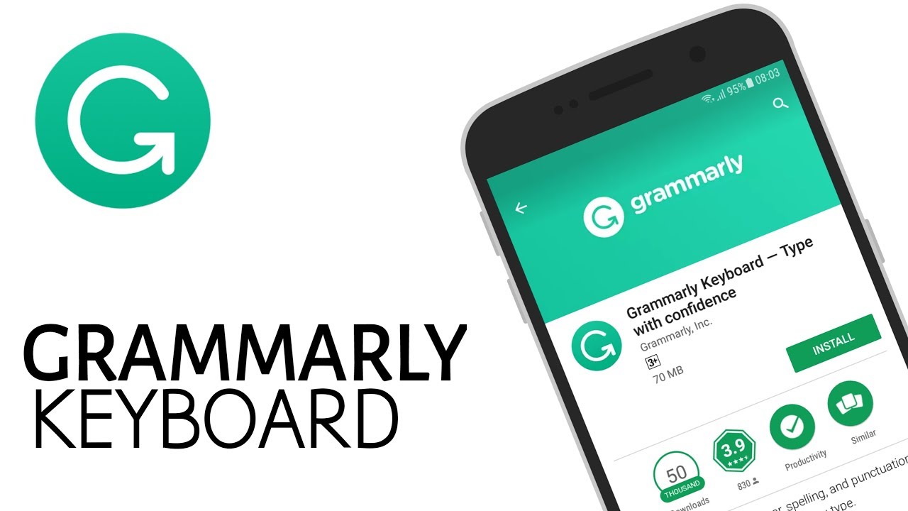 Grammarly Keyboard Impressions on Android