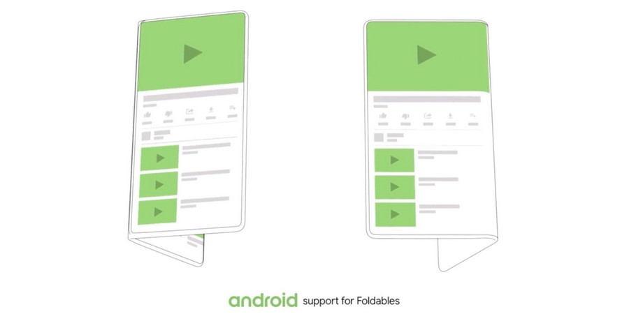 Google foldable Android Device