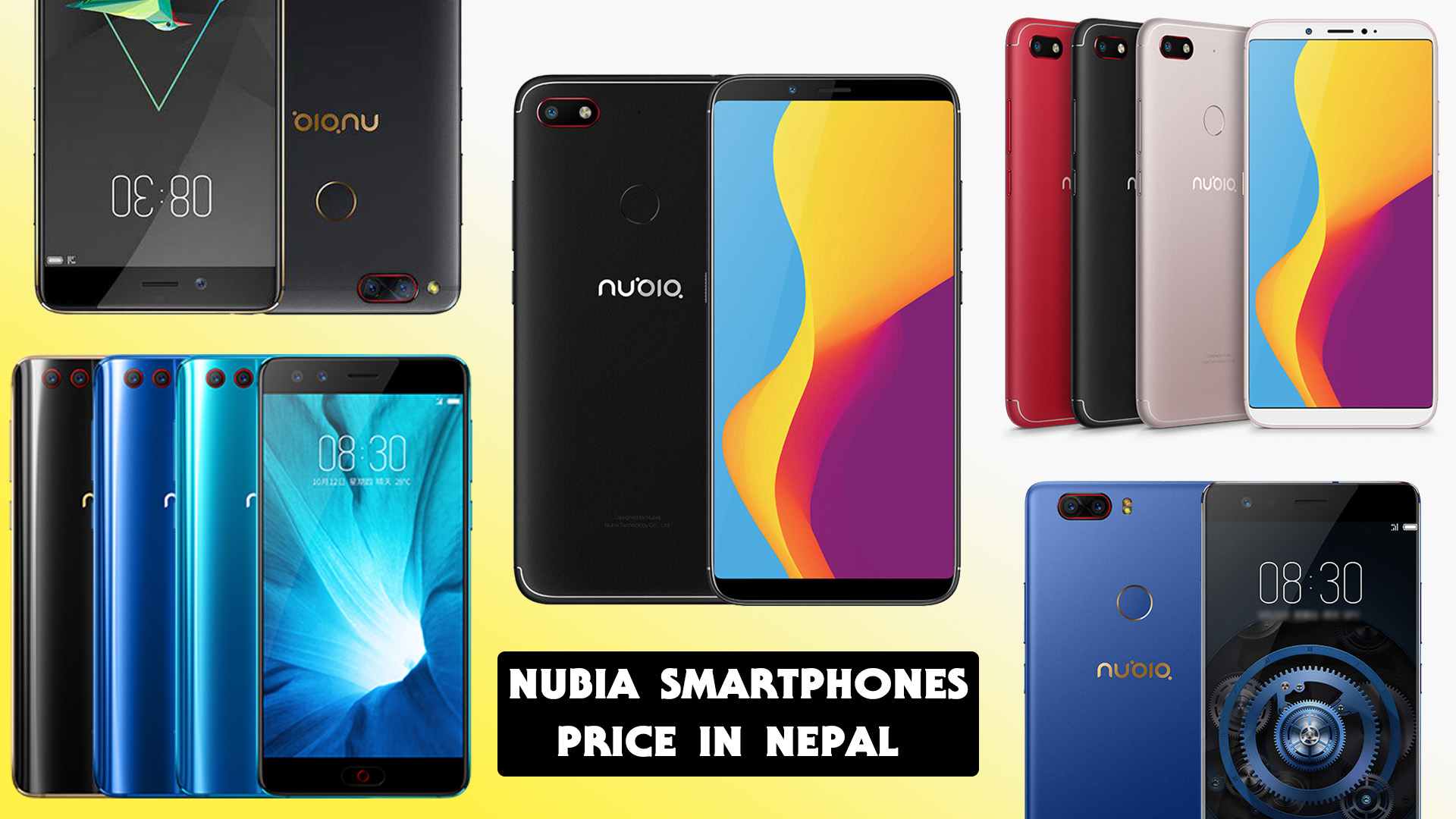 Nubia mobiles price in Nepal