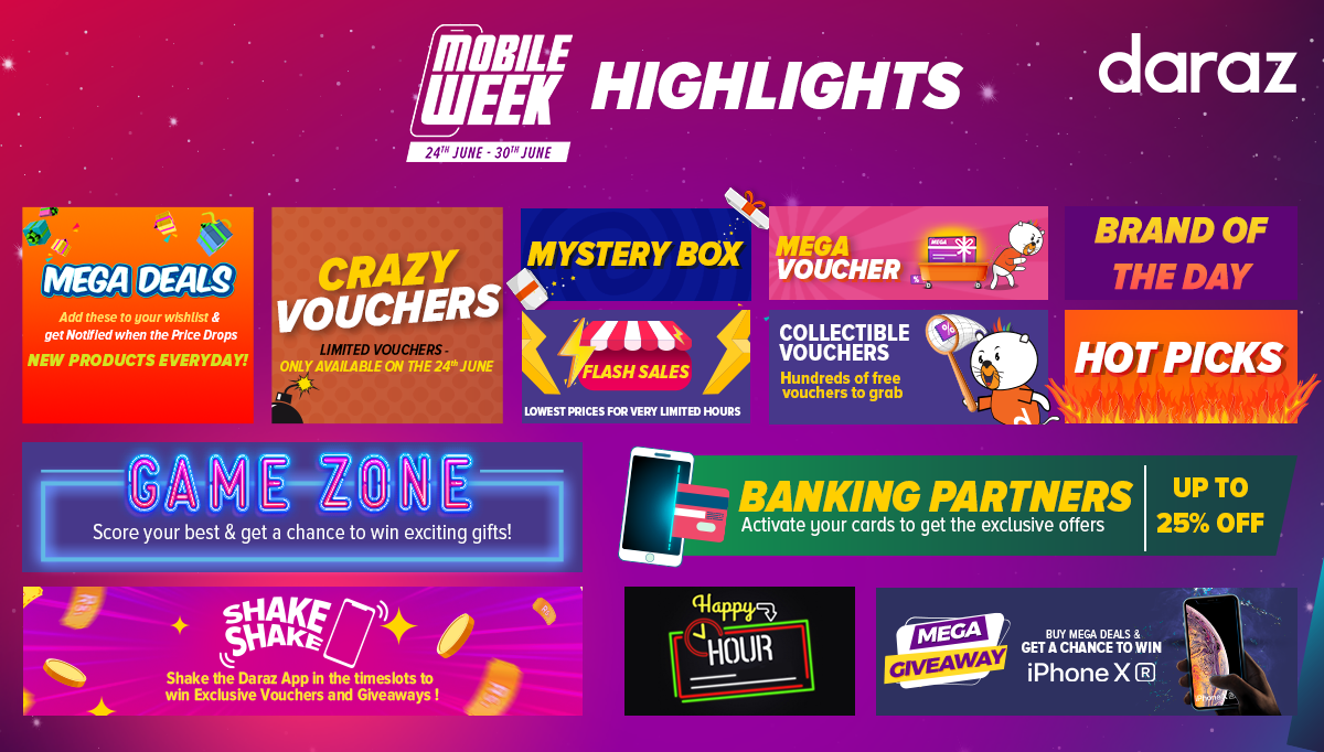 Daraz Mobile Week Offers